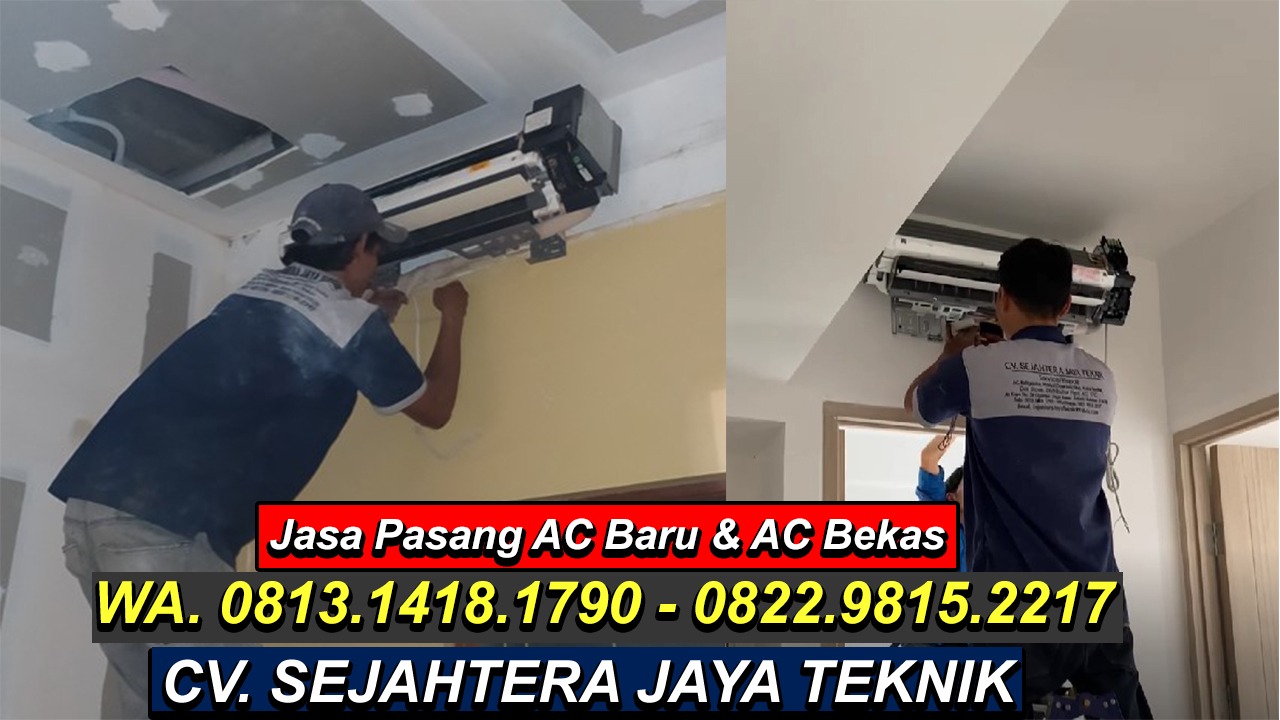 Jasa Service AC Cassette, Split Pejagalan