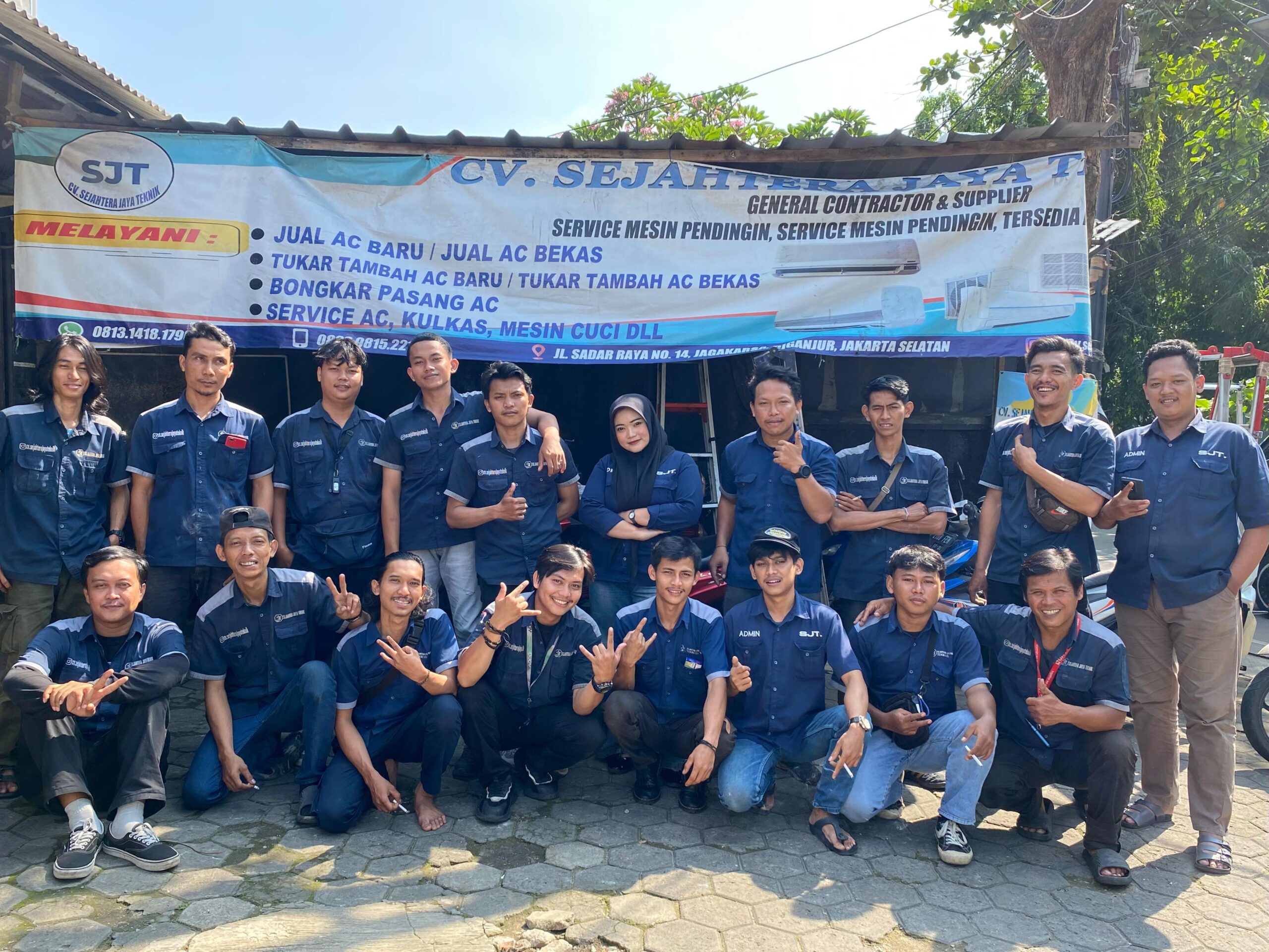 Jasa Bongkar Pasang AC & Cleaning AC Petukangan Utara Terdekat, Petukangan Selatan Profesional, Petukangan Bergaransi, Jaksel By. CV. Sejahtera Jaya Teknik