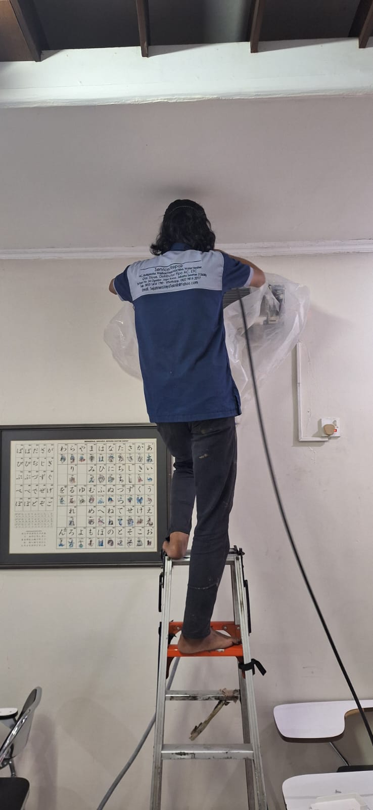 Jasa Service AC Cassette, Split Kebayoran Baru
